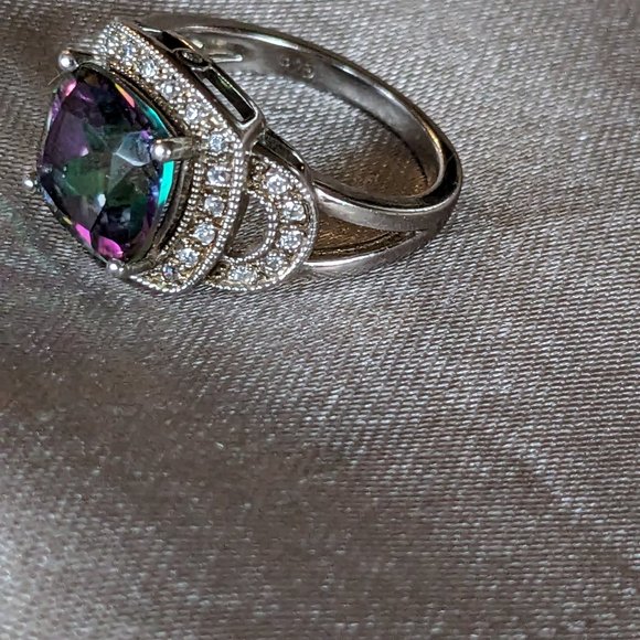 Mystic topaz ring NVC - Picture 4 of 9